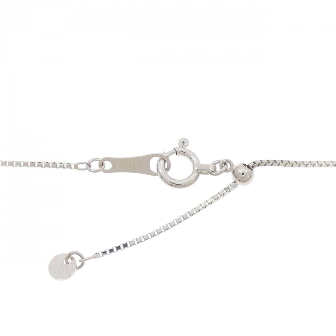 PT900/PT850 クローバー ダイヤモンド ネックレス 0.50CT