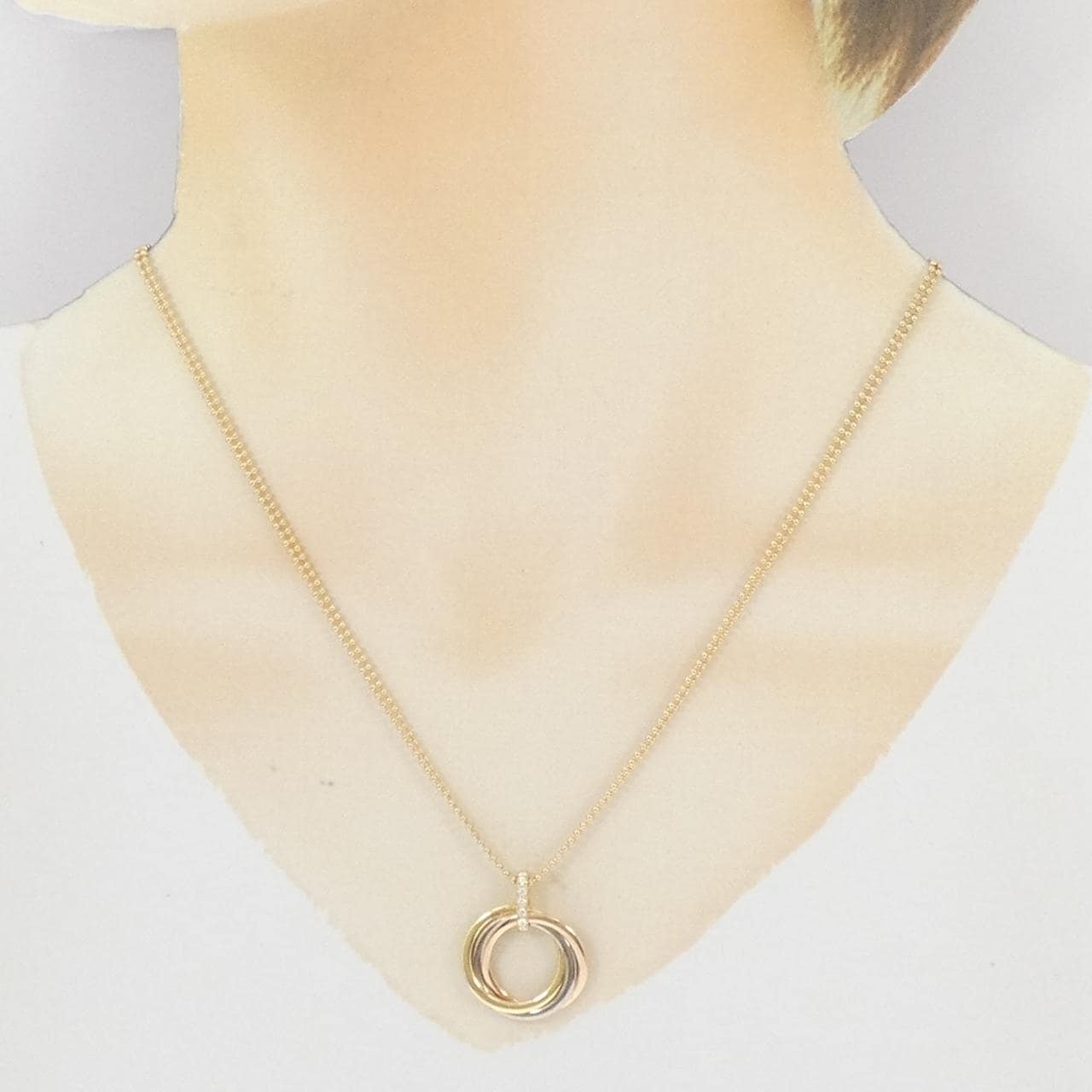 カルティエ トリニティ ネックレス