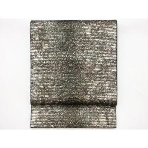 袋帯　引箔　芯なし仕立