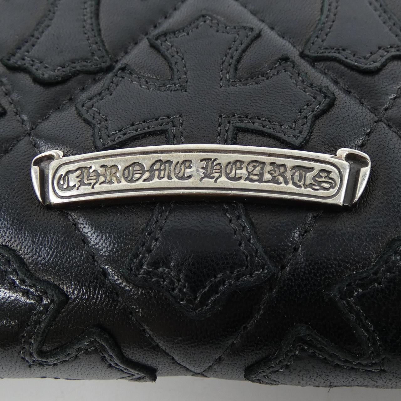 クロムハーツ CHROME HEARTS REC F ZIP CEME QWLT　レックセメタリーキルティング 2246 304 0620 0900 WALLET