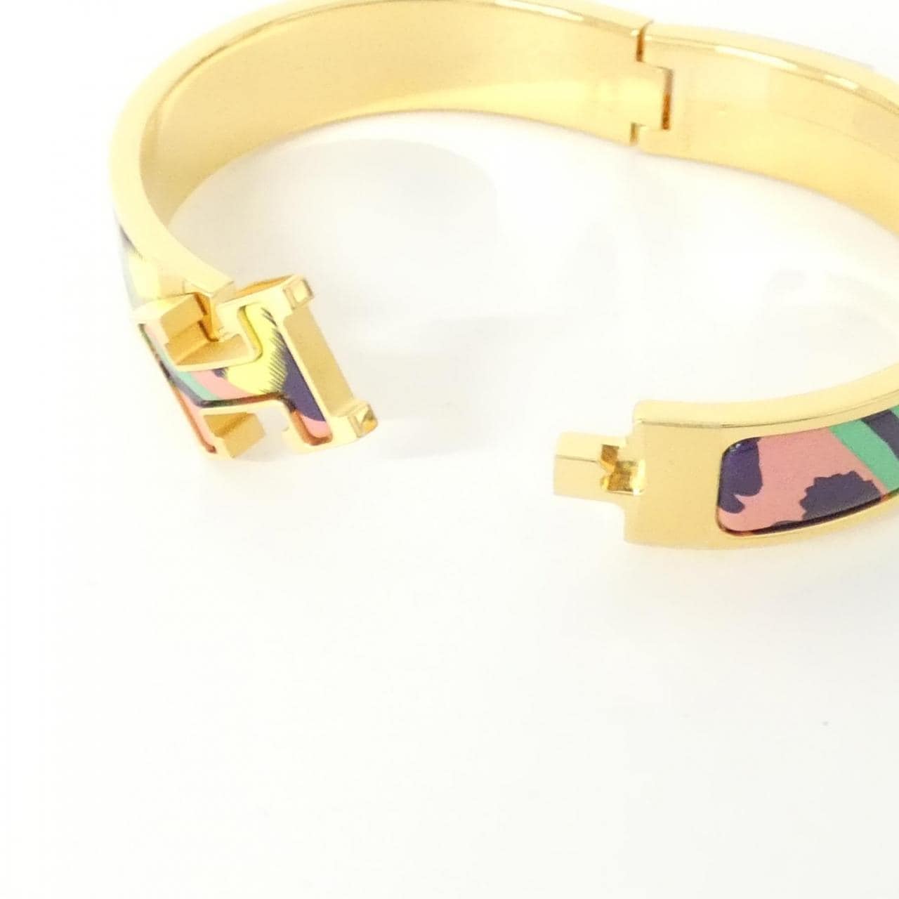 エルメス LE CHAT CARRE クリック アッシュ PM 700004F ブレスレット