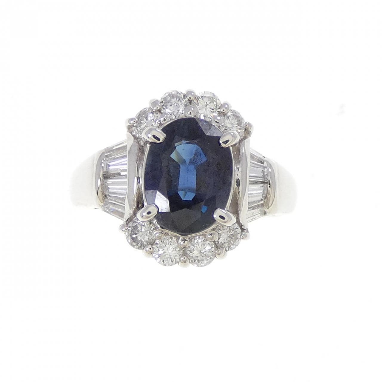 PT900 サファイヤ リング 1.56CT