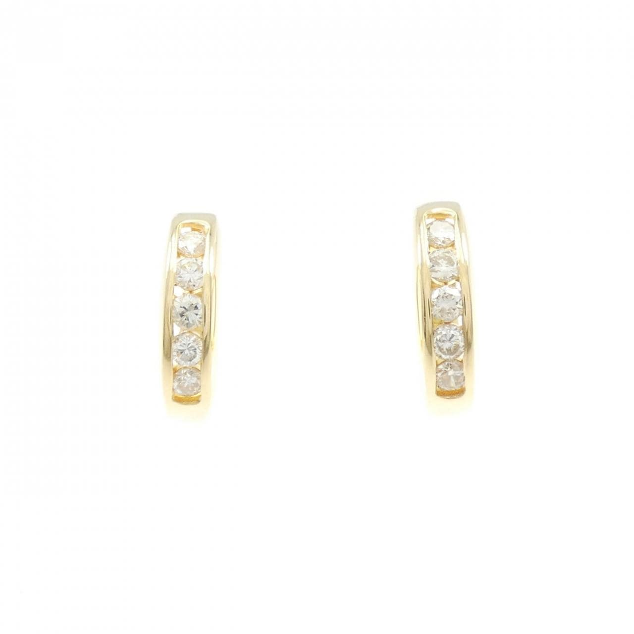K18YG ダイヤモンド ピアス 0.50CT