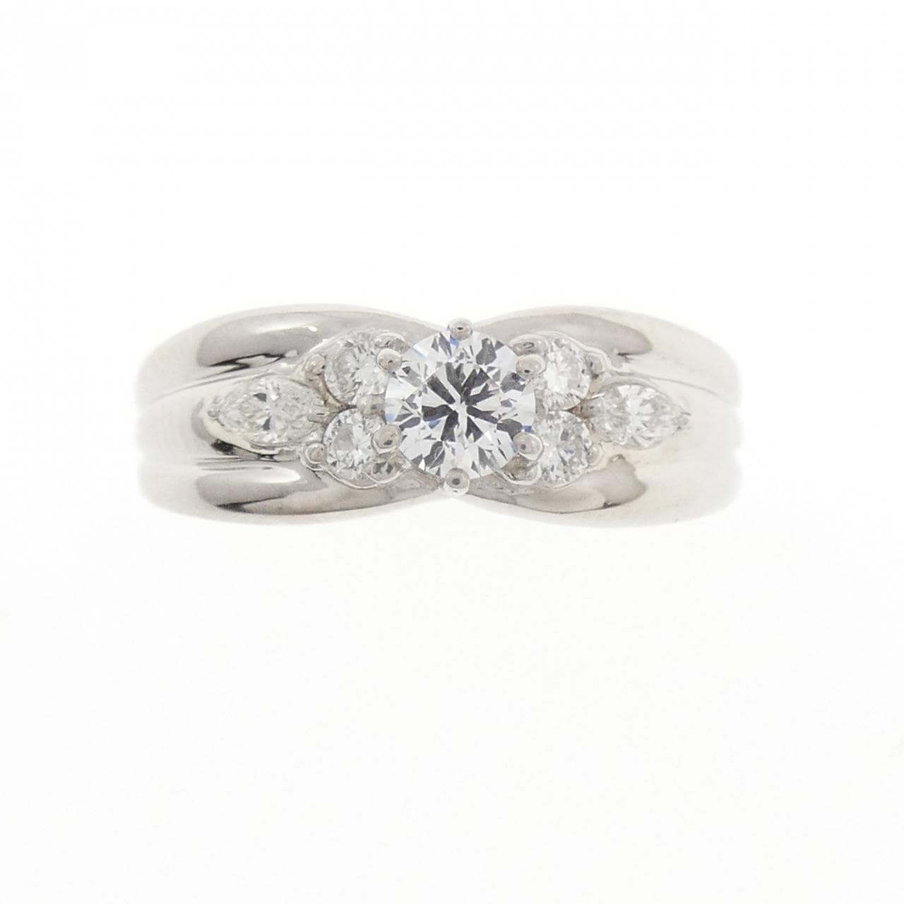 PT900 ダイヤモンド リング 0.24CT