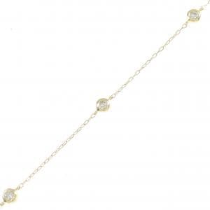 K18YG ダイヤモンド ブレスレット 0.30CT