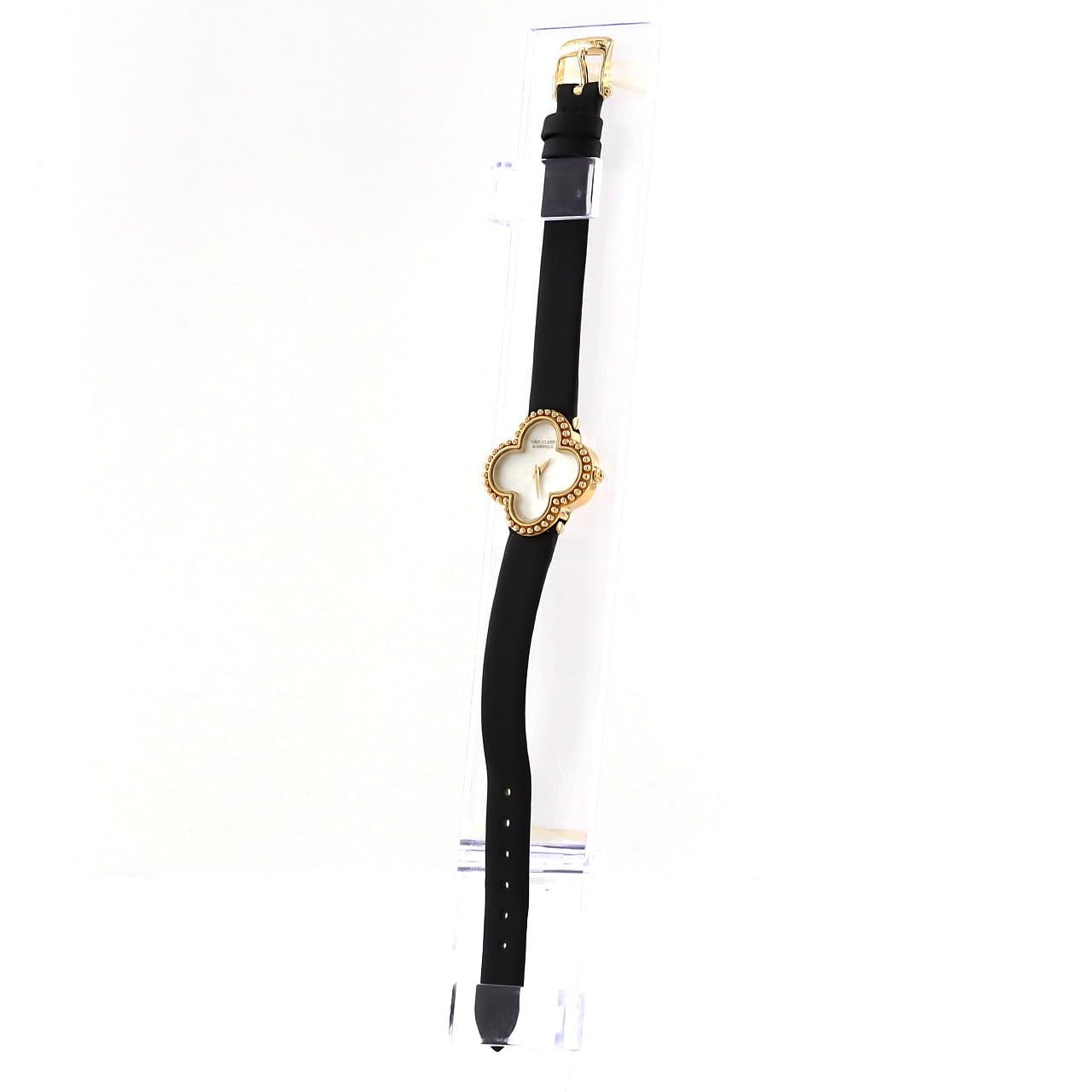 ヴァンクリーフ&アーペル アルハンブラ YG 136574/VCARD22000 YG クォーツ