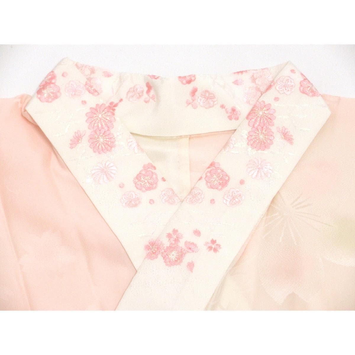 長襦袢　振袖　ボカシ染