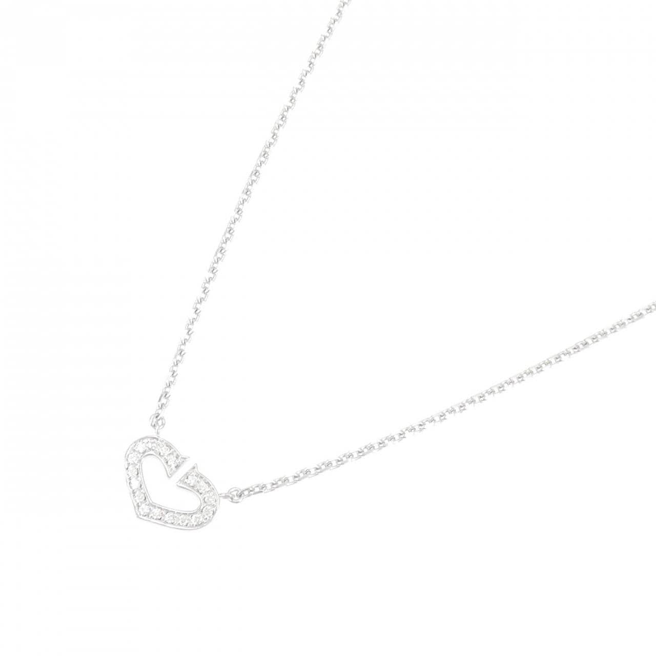 Cartier C heart项链