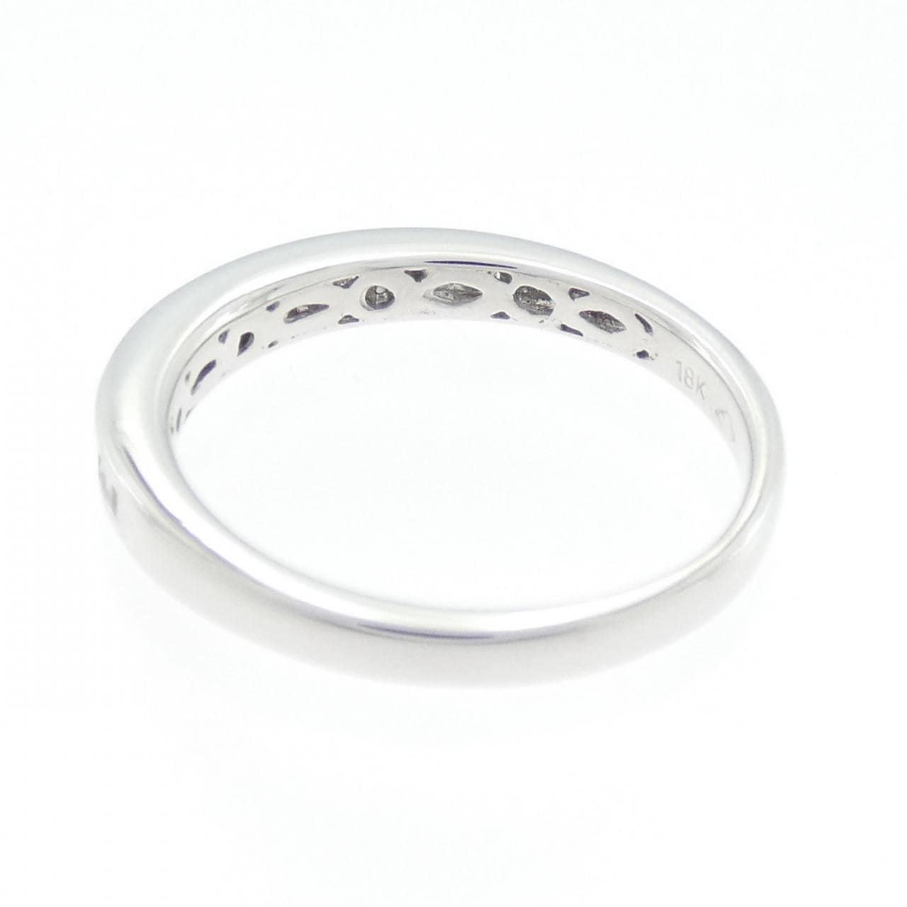 18KWG ダイヤモンド リング 0.25CT