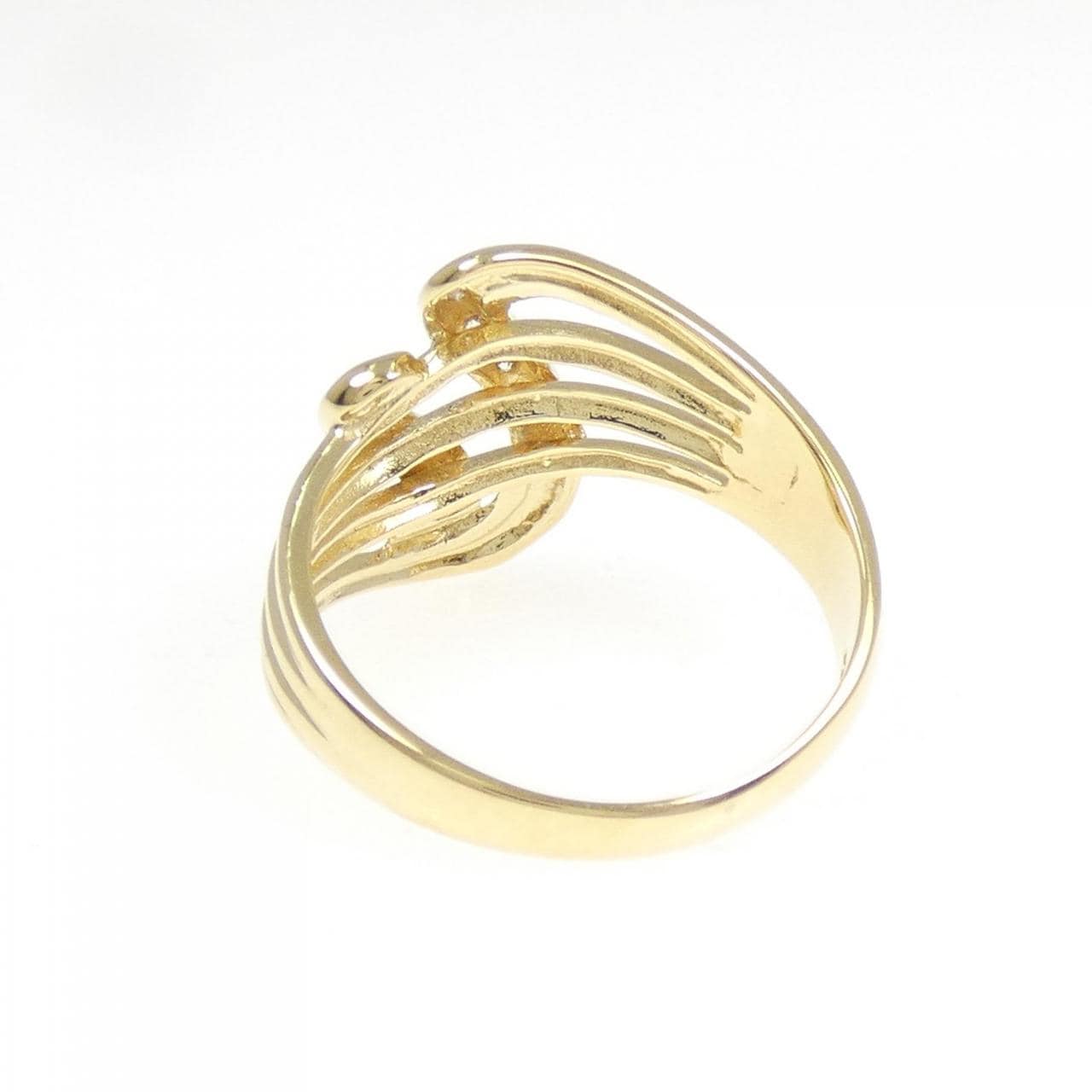 K18YG ダイヤモンド リング 0.05CT