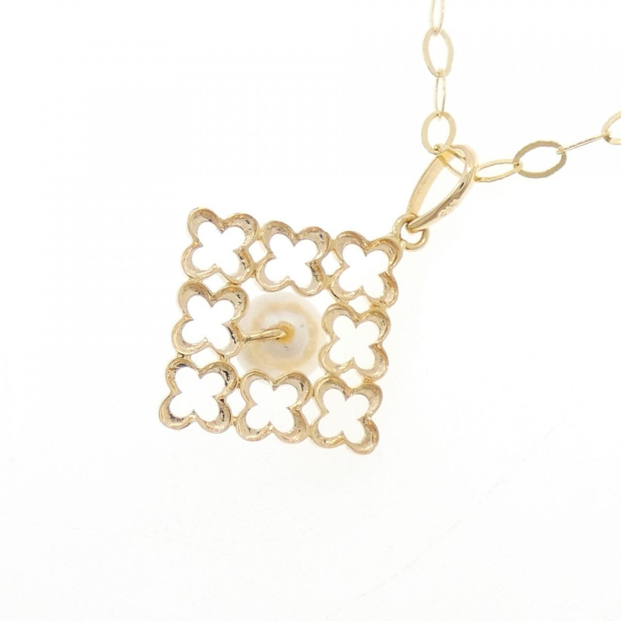 K18YG/18KTYG アコヤパール ネックレス 5.5mm