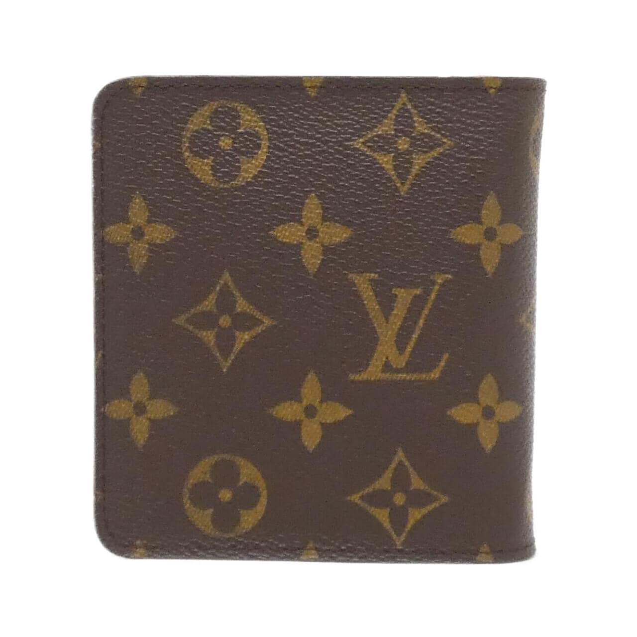 LOUIS VUITTON Monogram短款拉鍊皮夾 M61667