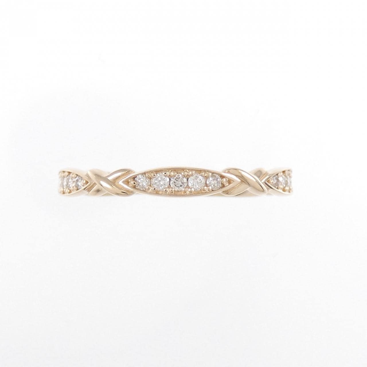 【新品】K18PG ダイヤモンド リング 0.10CT