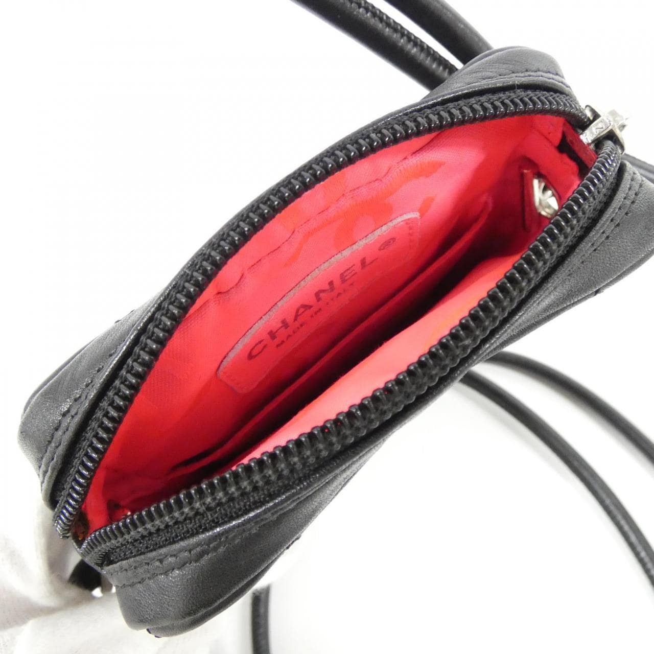 【ヴィンテージ】シャネル カンボン ライン 25177 ショルダーバッグ