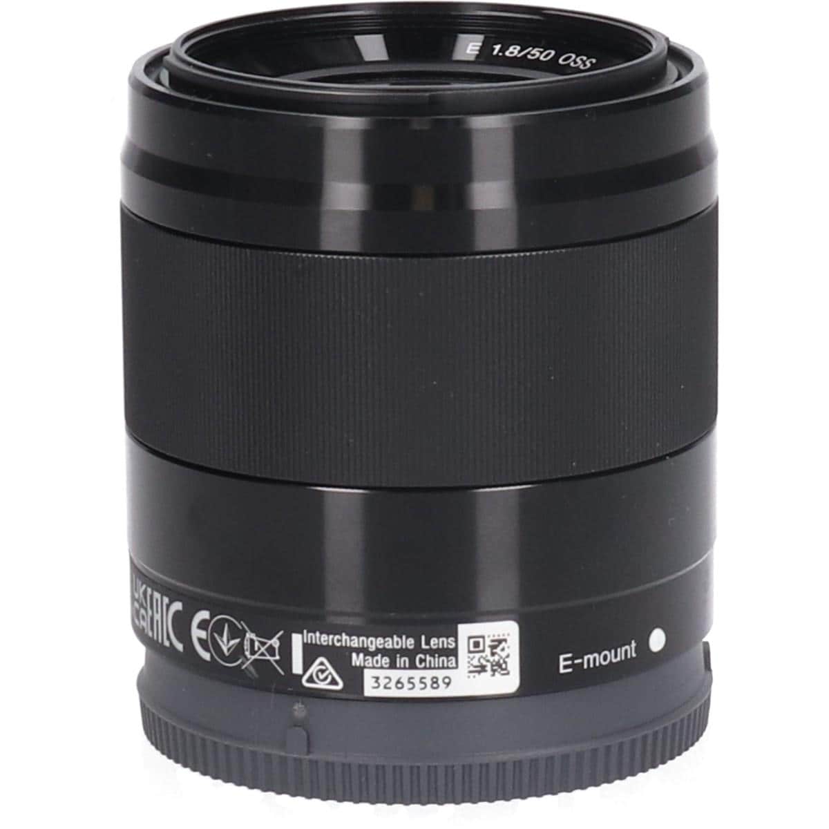 Ｅ５０ｍｍ　Ｆ１．８ＯＳＳ（ＳＥＬ５０Ｆ１８）ＢＬＡＣＫ