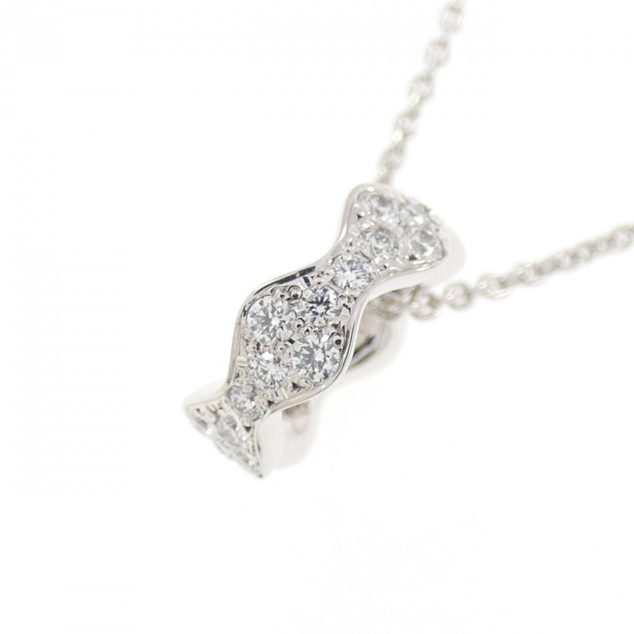 ミキモト ダイヤモンド ネックレス 0.31CT