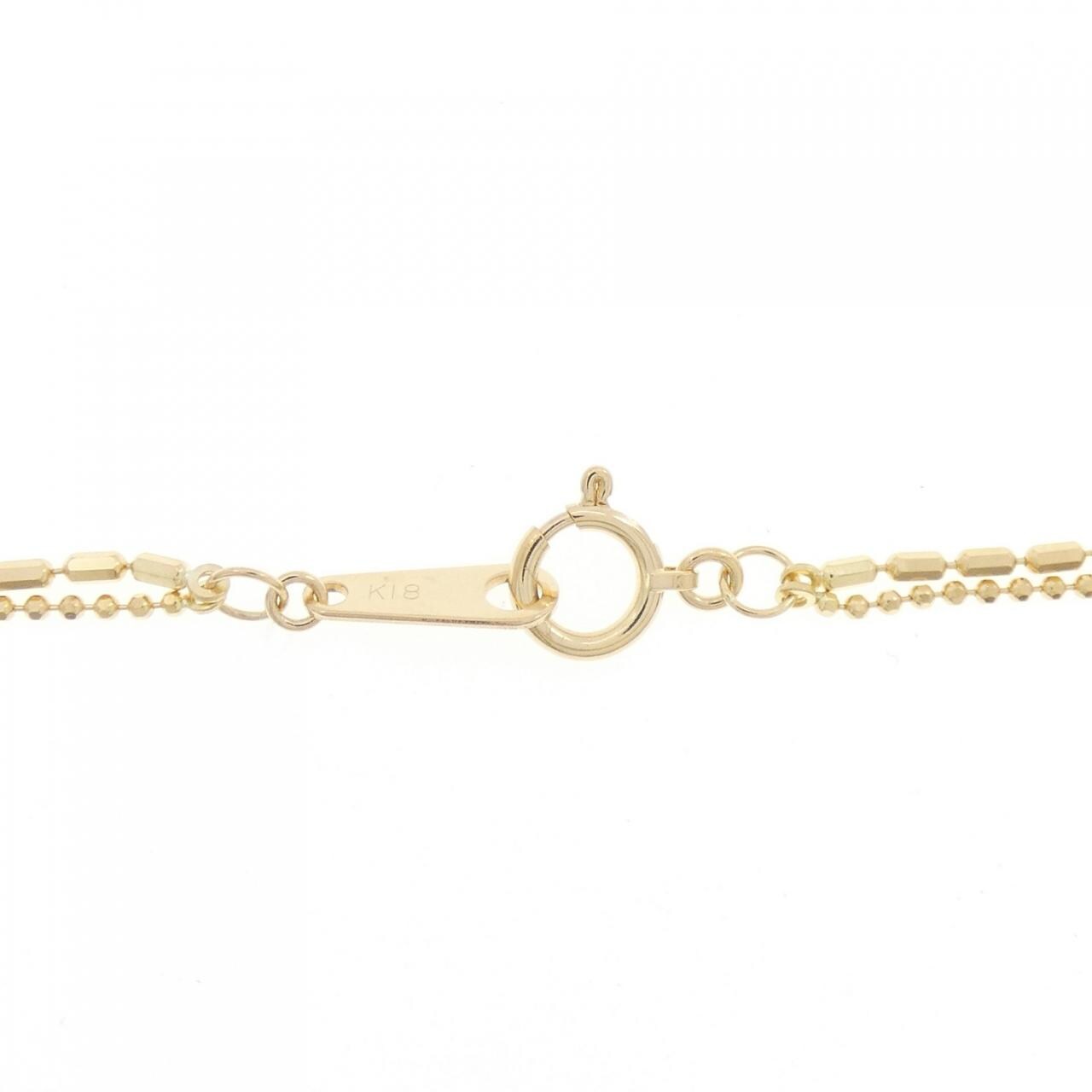 K18YG ダイヤモンド ネックレス 0.23CT