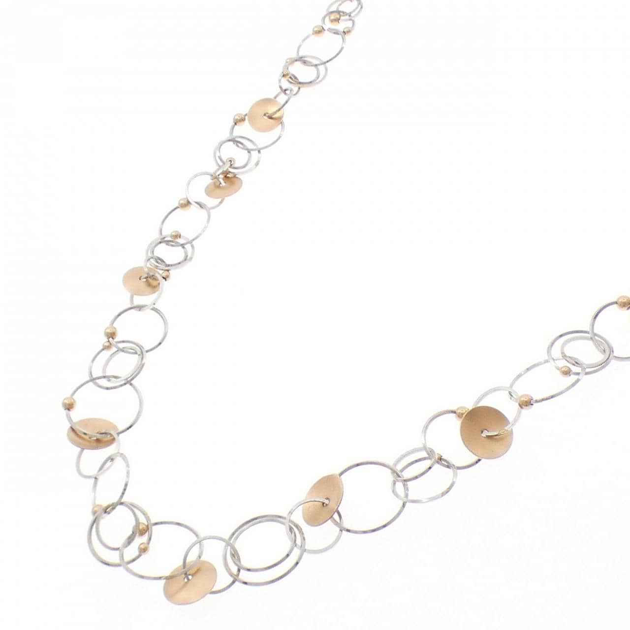 Ginza Tanaka K18WG/K18PG Necklace