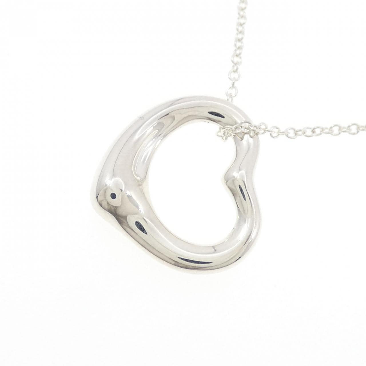 ティファニー オープンハート ネックレス