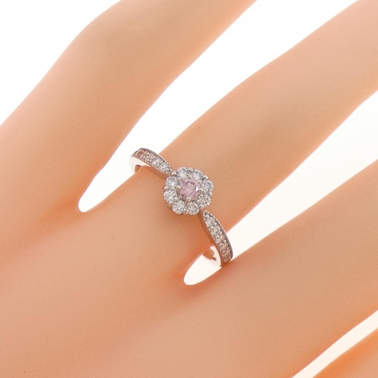 PT900 ダイヤモンド リング 0.080CT FIP SI1