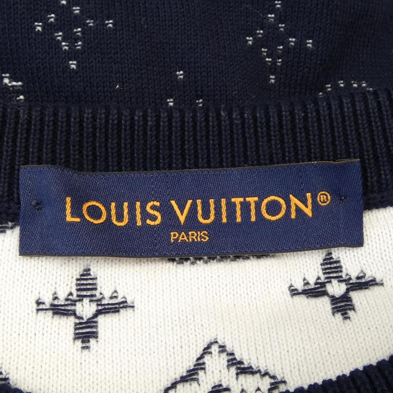 ルイヴィトン LOUIS VUITTON グラディエントコットンクルーネック HQN42WUSO ニット