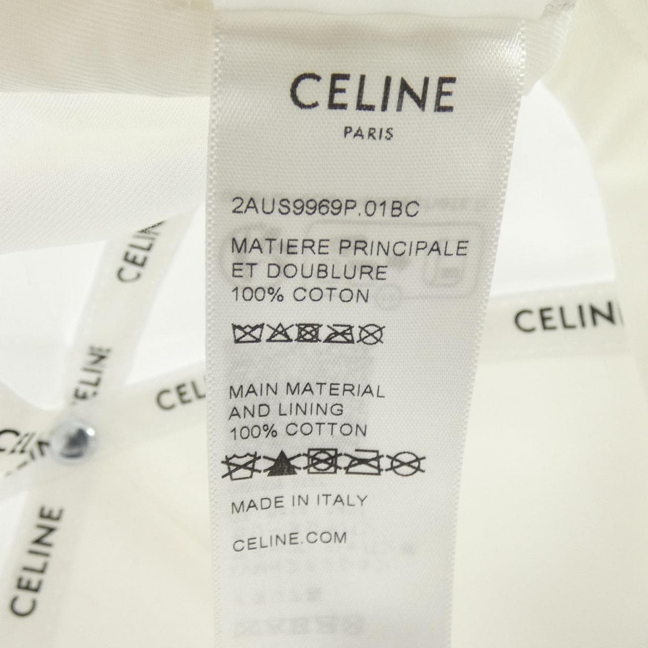 セリーヌ CELINE CELINE ベースボールキャップ 2AUS9969P キャップ