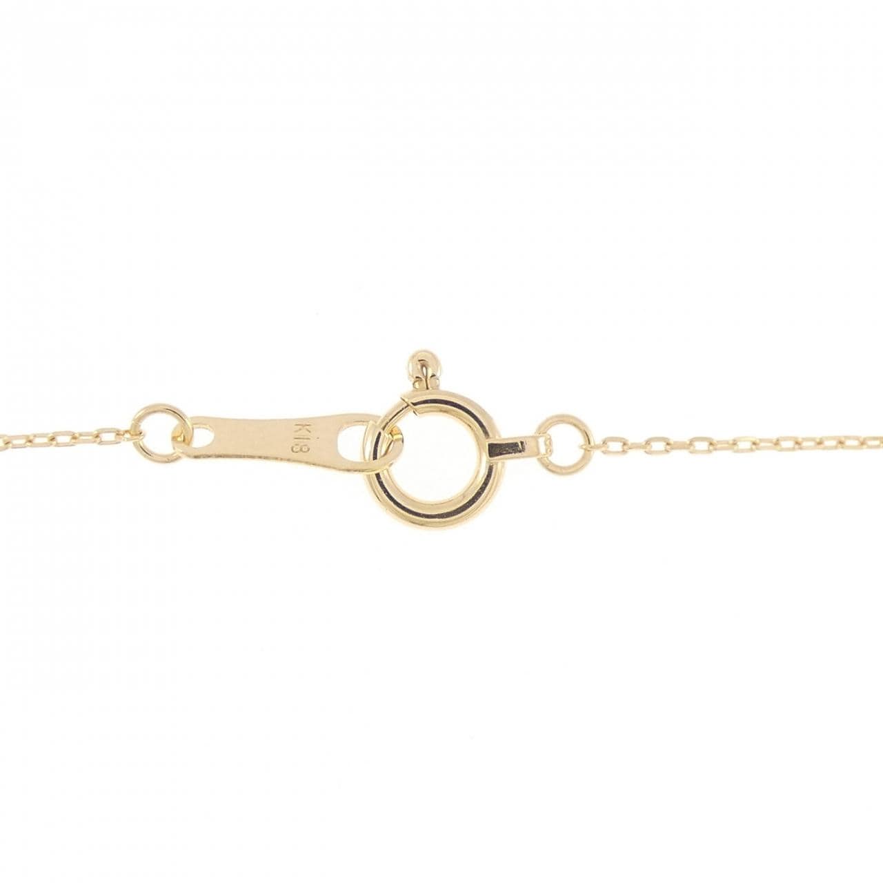 K18YG ダイヤモンド ネックレス 0.08CT