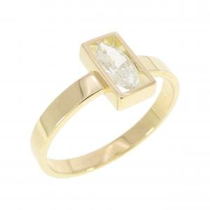 K18YG ダイヤモンド リング 0.306CT