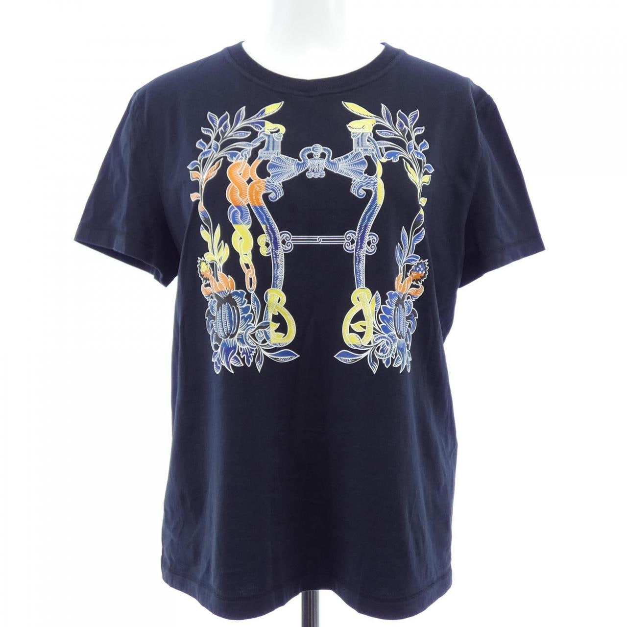 エルメス HERMES DELLA CAVALLERIA 4E4629DA カルトゥッシュ Tシャツ