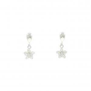 PT ダイヤモンド ピアス 0.30CT