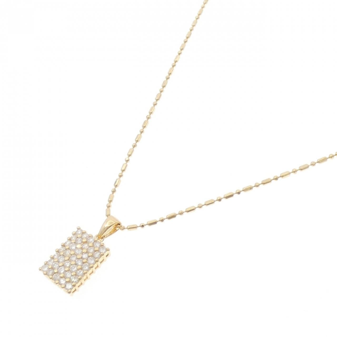 K18YG ダイヤモンド ネックレス 0.64CT