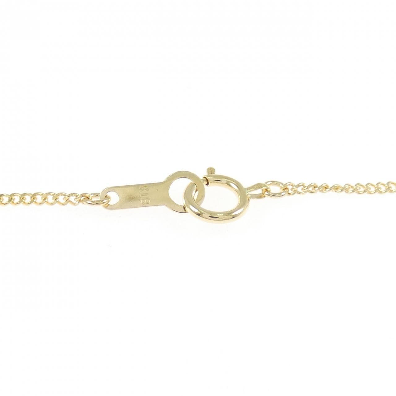 K18YG クロス ネックレス