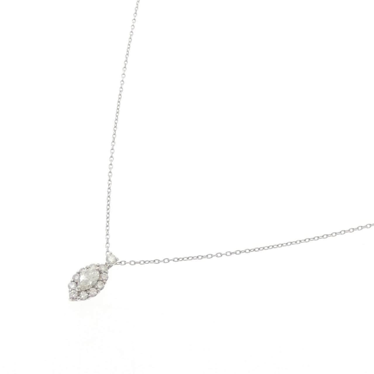 PT950/PT850 ダイヤモンド ネックレス 0.30CT