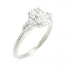 PT900 ダイヤモンド リング 1.032CT D VS1 オーバルカット