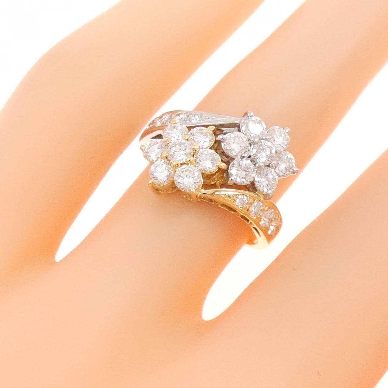 ミキモト ダイヤモンド リング 1.08CT