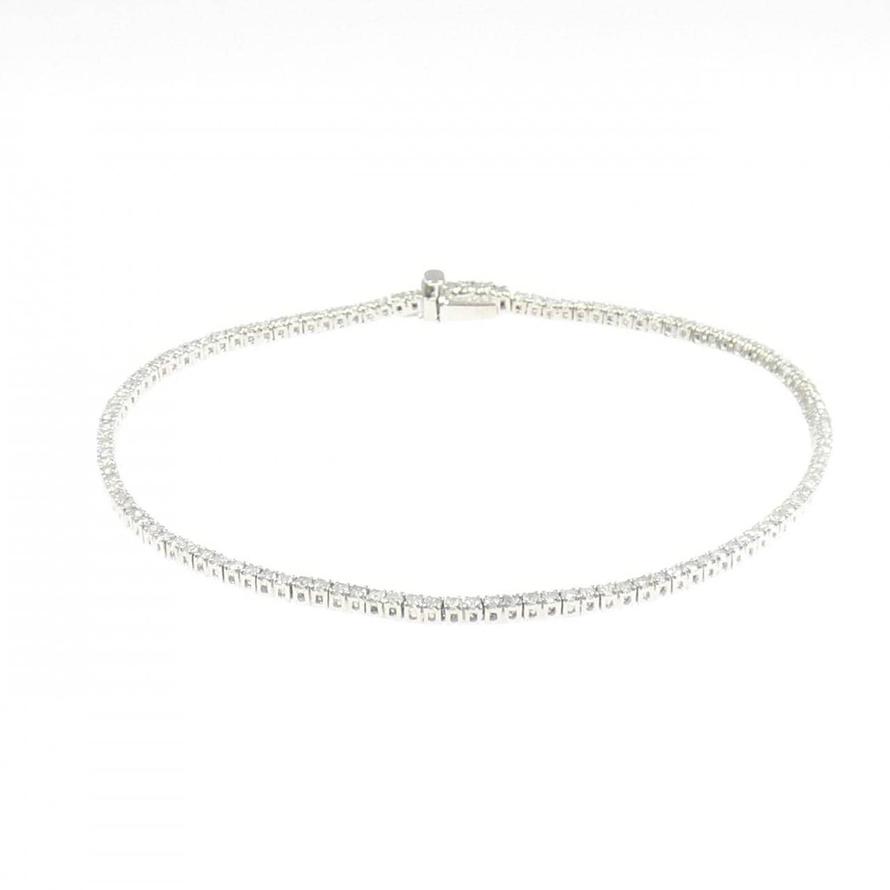 PT900 ダイヤモンド ブレスレット 1.00CT