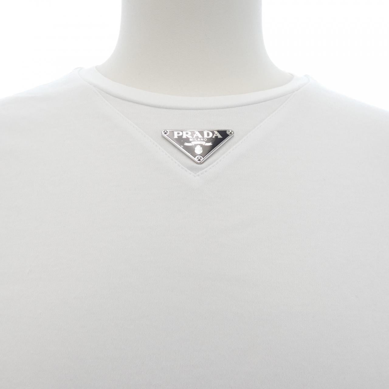 プラダ PRADA トライアングルロゴ UJN861 S232 240 Tシャツ