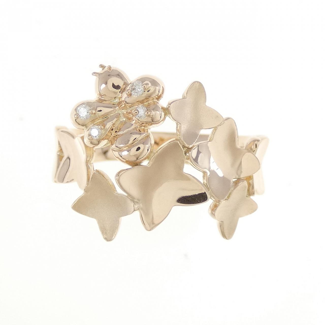 K10PG ダイヤモンド リング 0.02CT