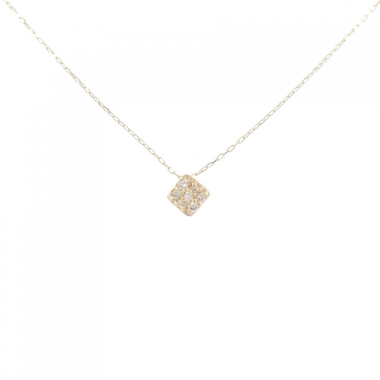 K10YG ダイヤモンド ネックレス