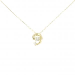 K18YG ダイヤモンド ネックレス 0.05CT