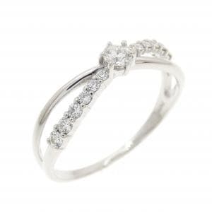 PT950 ダイヤモンド リング 0.22CT