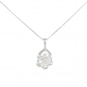 PT/PT850 ダイヤモンド ネックレス 0.161CT FOP I1