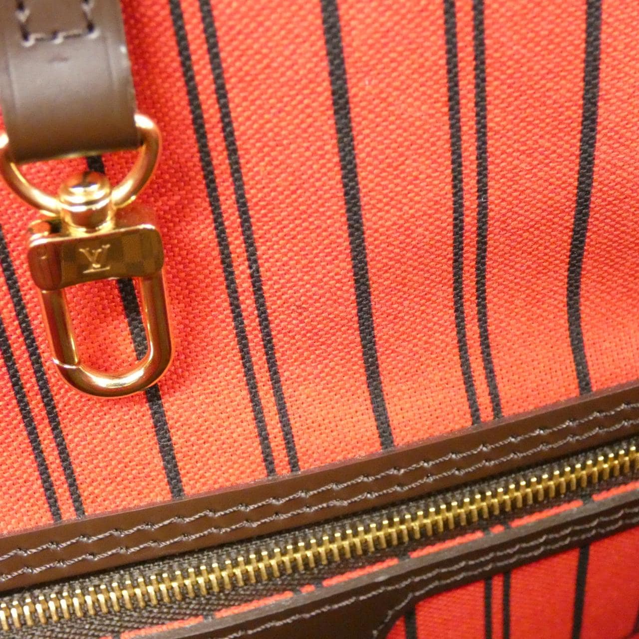 LOUIS VUITTON Damier Neverfull 中号包 N41358