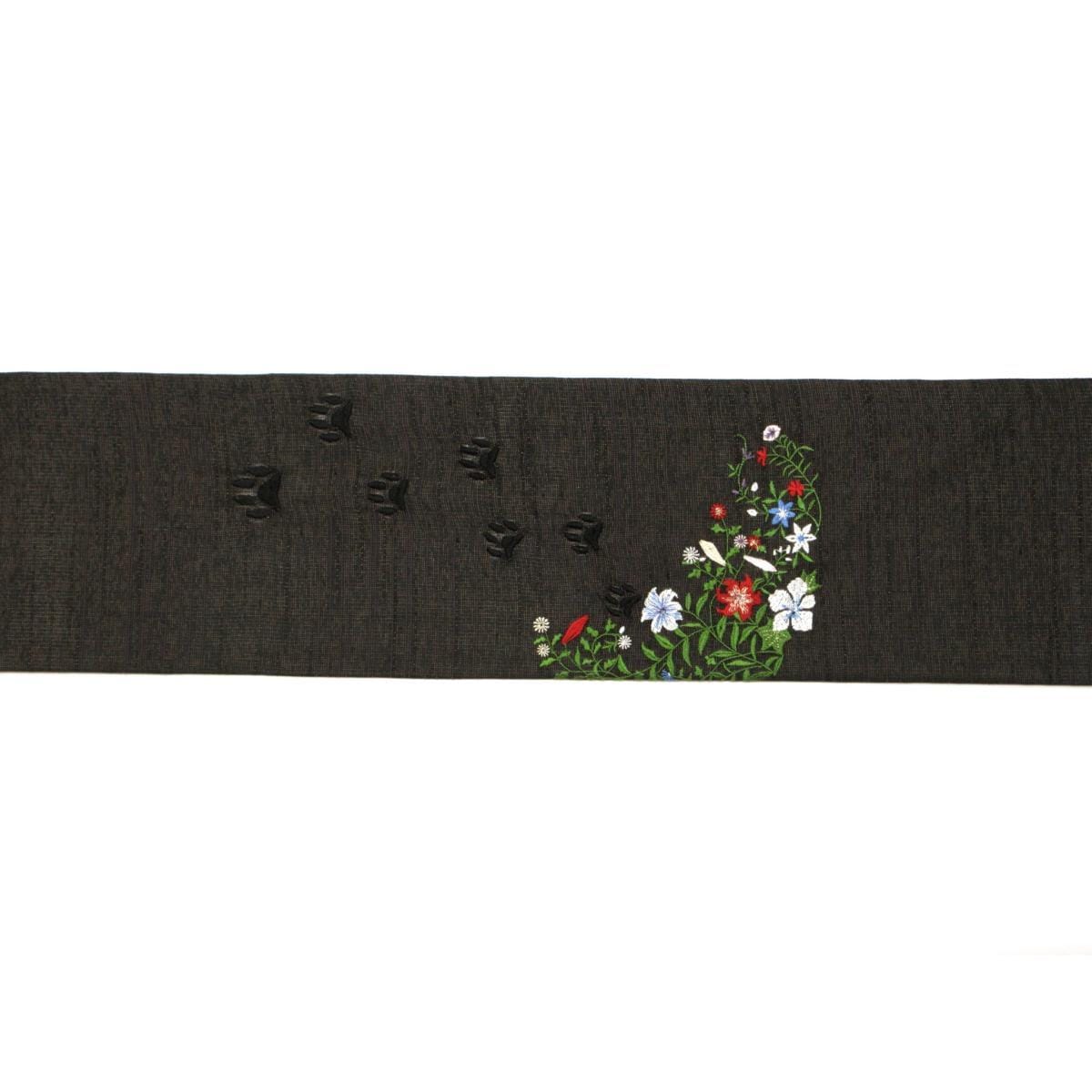 【新品】名古屋帯　刺繍加工