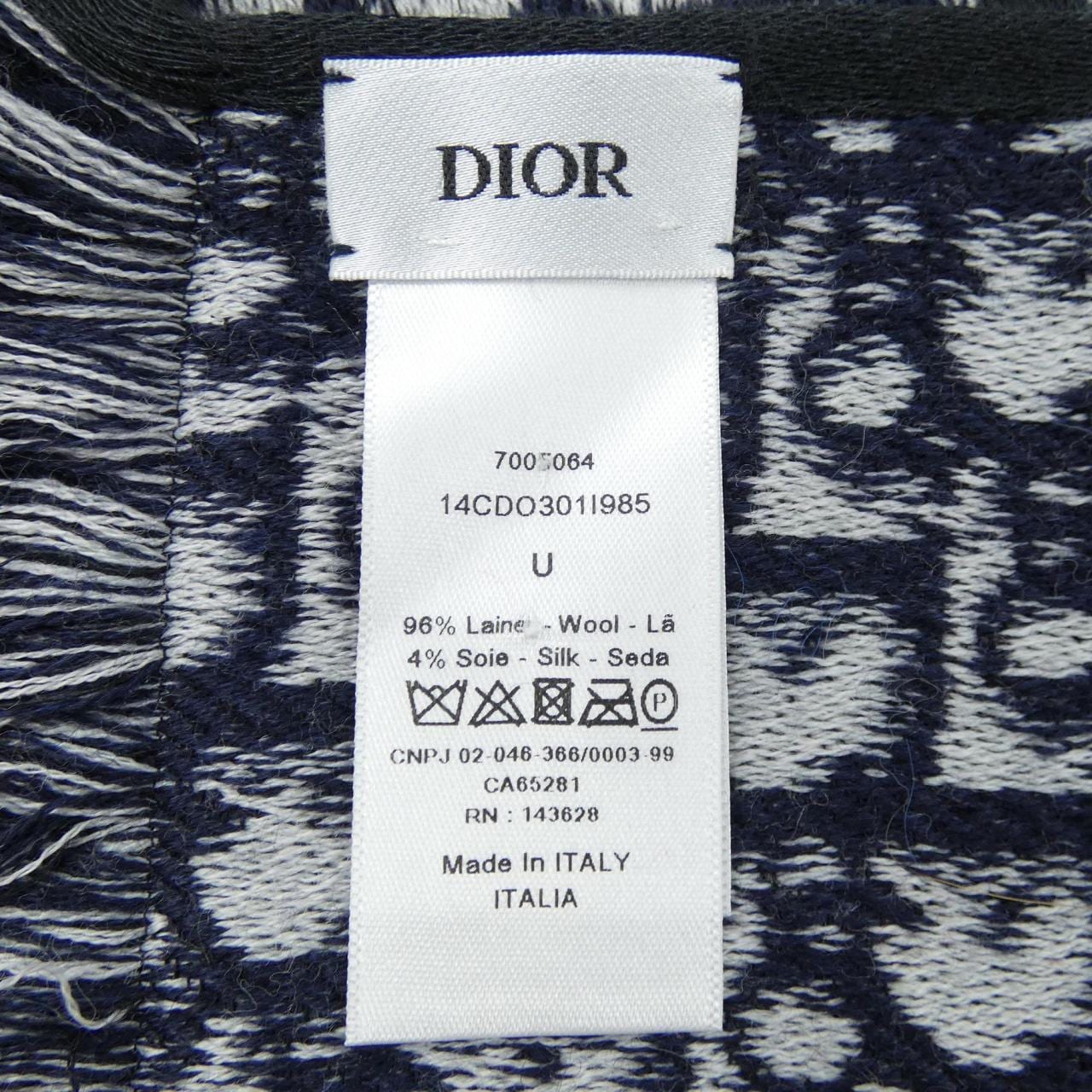 クリスチャンディオール CHRISTIAN DIOR ユニバーシティーオブリーク 14CDO301I985 STOLE