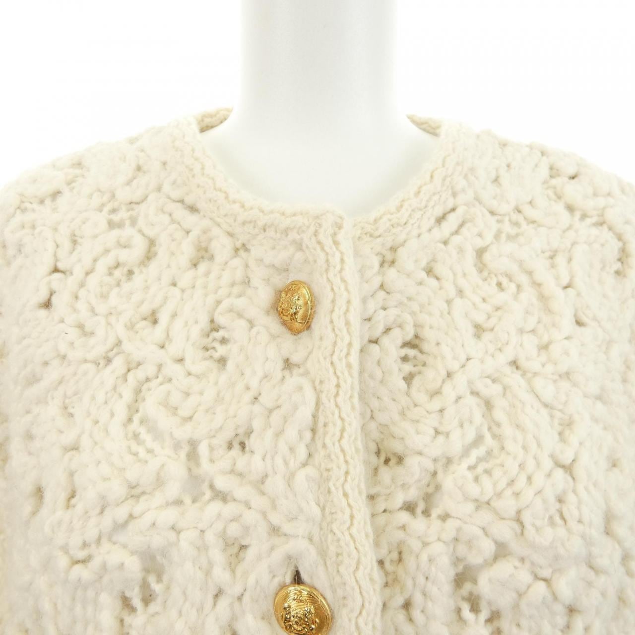 セリーヌ CELINE コーネリーウールカーディガン 2AI66323V カーディガン