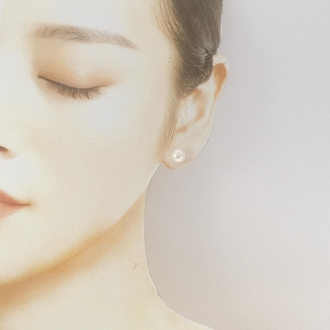 ミキモト アコヤパール ピアス 8mm