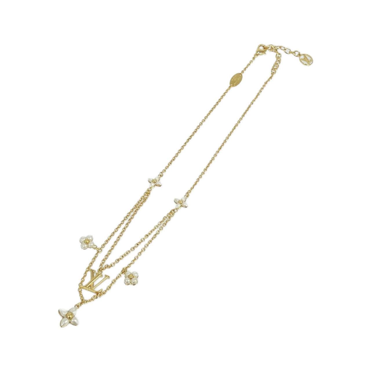 ルイヴィトン コリエ LVフローラグラム M00981 ネックレス