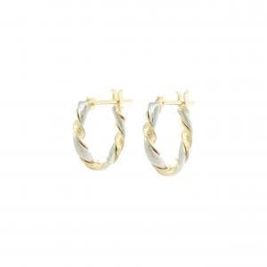 K18YG/PT900 ピアス