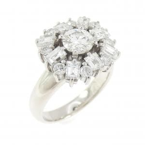 PT900 ダイヤモンド リング 0.542CT H SI1 Good